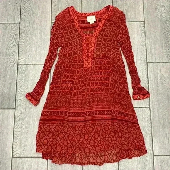 Maeve Canna Swing Dress Size 4​ - Picture 3 of 6